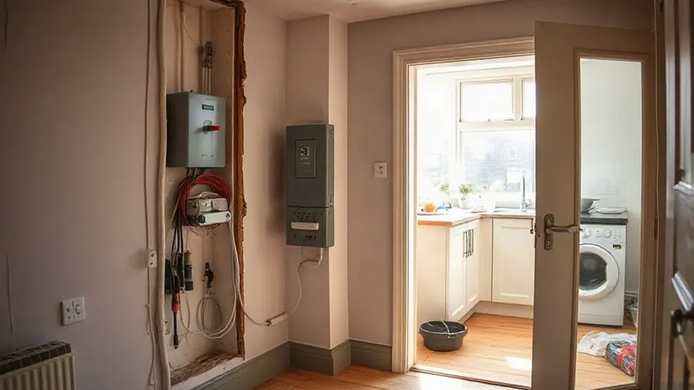 Partial Rewiring in Northfleet